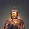Glenbow Shakyamuni Statue Paint By Numbers