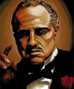 Don Corleone Godfather Series Paint By Numbers