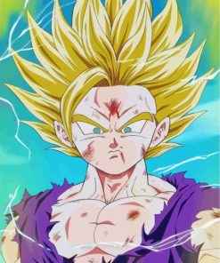 Gohan Super Saiyan Anime Paint By Numbers