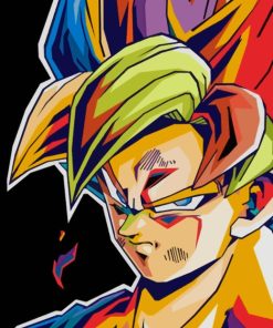 Goku Dragon Ball Anime Paint By Numbers