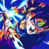 Goku Pop Art Madness Paint By Numbers