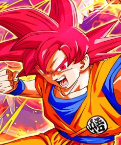 Goku Dragon Ball Anime Paint By Numbers