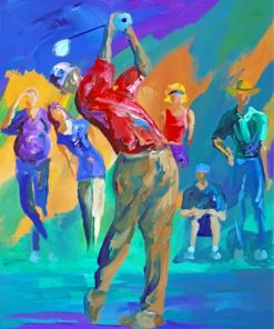 Golf Scene Paint By Numbers