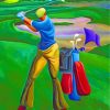 Serene Golf Landscape Paint By Numbers