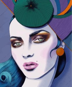 Gorgeous Lady Paint By Numbers