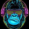 Gorilla DJ Vibes Paint By Numbers