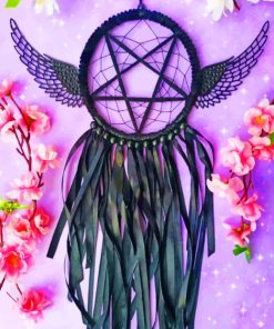 Gothic Dream Catcher Art Paint By Numbers