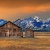 Wyoming Grand Teton Scenery Paint By Numbers