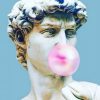 Greek Sculpture Bubble Gum Paint By Numbers