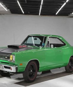 Green Dodge Super Bee Paint By Numbers