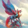 Mythical Griffin Art Paint By Numbers