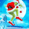 Grinch Snowy Night Paint By Numbers