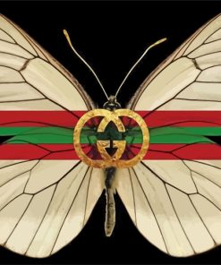 Gucci Butterfly Art Paint By Numbers