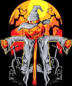 Halloween Moonlit Night Paint By Numbers