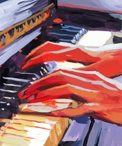 Hands Illustration Paint By Numbers