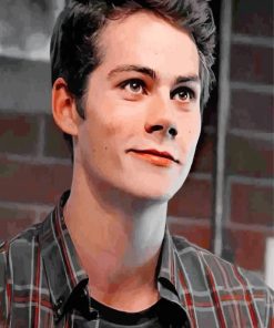 Charming Dylan O Brien Paint By Numbers