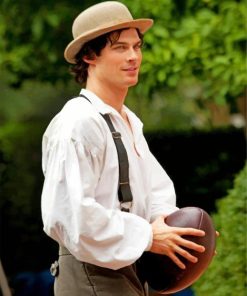 Charming Ian Somerhalder Paint By Numbers