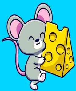 Happy Mouse Kids Paint By Numbers