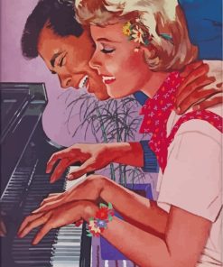 Happy Vintage Romance Paint By Numbers