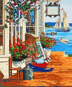 Harbor Scenes Paint By Numbers