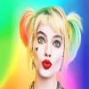 Harley Quinn Vibrant Paint By Numbers