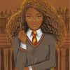 Hogwarts Black Woman Paint By Numbers