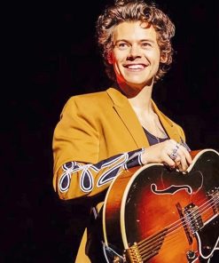 Harry Styles Yellow Look Paint By Numbers