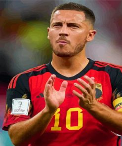 Belgian Star Eden Hazard Paint By Numbers