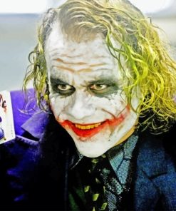 Heath Ledger Joker Masterpiece Paint By Numbers