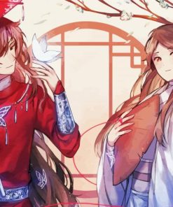 Heaven Officials Animation Paint By Numbers