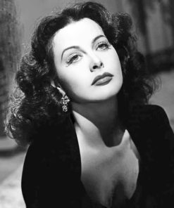 Hedy Lamarr Vintage Paint By Numbers