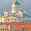 Helsinki Cathedral Architecture Paint By Numbers