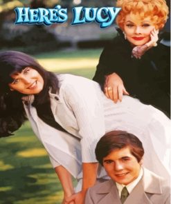 Heres Lucy TV Series Paint By Numbers