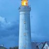 Hirtshals Lighthouse Scandinavian Paint By Numbers