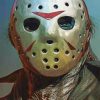 Jason Voorhees Horror Paint By Numbers