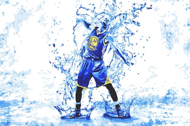 Stephen Curry Golden State Paint By Numbers