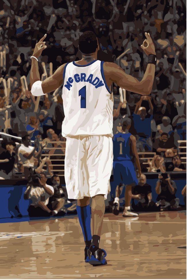 Tracy McGrady NBA Legend Paint By Numbers