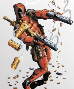 Deadpool Superhero Paint By Numbers
