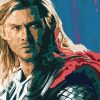 Thor Marvel Paint By Numbers