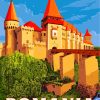 Hunyad Castle Romania Paint By Numbers