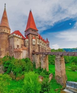 Corvin Castle Masterpiece Paint By Numbers