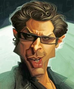Iconic Ian Malcolm Paint By Numbers