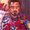 Iron Man Superhero Paint By Numbers