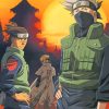 Iruka and Kakashi Naruto Shippuden Paint By Numbers