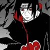 Itachi Uchiha Anime Paint By Numbers