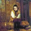 Kramskoy Jewish Boy Vintage Paint By Numbers