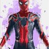 Spiderman Anime Adventure Paint By Numbers