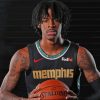 Ja Morant Memphis Basketball Paint By Numbers