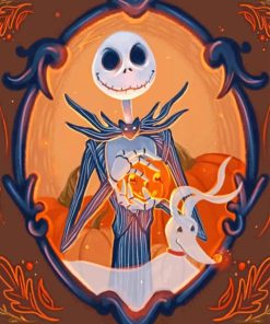 Jack Skellington Animation Paint By Numbers