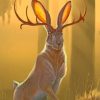 Jackalope Fantasy Animals Paint By Numbers